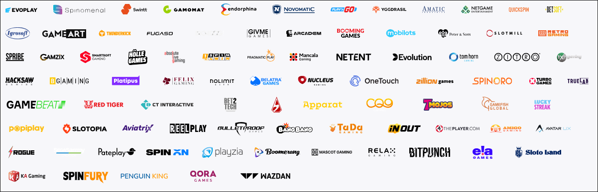 Lizenzabzeichen einschließlich der Curacao eGaming Authority-Zertifizierung